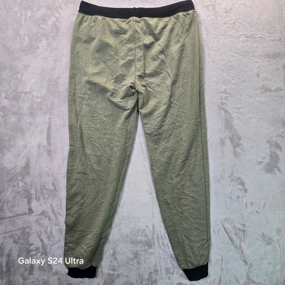 Coco Limon Olive Green Heathered Joggers Fleece Sweatpants 1X RN131705